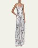 L'Agence Charmy Butterfly-Print Satin Cami - 2
