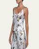 L'Agence Charmy Butterfly-Print Satin Cami - 4
