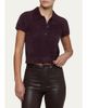 L'AGENCE Cirrus Crop Polo Shirt - 4