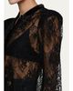 L'AGENCE Dorothea Velvet Lace Blouse - 5