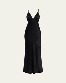 L'Agence Elsa Silk Gown