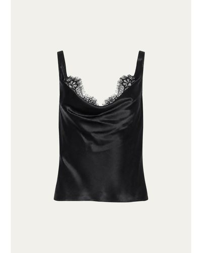 L'AGENCE Evadne Silk Lace Camisole