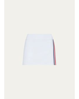 L'AGENCE Iga Tennis Wrap Mini Skirt