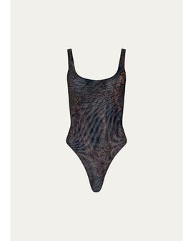 L'AGENCE Kalea Scoop-Neck Bodysuit