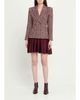 L'AGENCE Karima Herringbone Cinched Blazer - 2