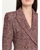 L'AGENCE Karima Herringbone Cinched Blazer - 5
