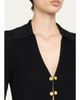L'AGENCE Kaye Rib-Knit Cardigan Top - 5