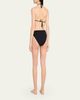 L'Agence Kristin Solid Triangle Bikini Top - 3