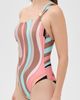 L'AGENCE L'AGENCE Abstract Swirl Karmin One-Piece Swimsuit Multi - 4