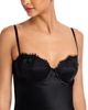 L'agence L'Agence Adrienne Silk Lace Trim Slip Dress - 2