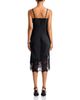 L'agence L'Agence Adrienne Silk Lace Trim Slip Dress - 4