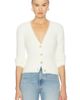 L'AGENCE L'AGENCE Agathe Fuzzy Collared Cardigan - 1