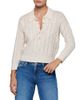 L'agence L'Agence Airy Cable Knit Wool Sweater - 1