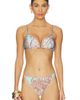 L'AGENCE L'AGENCE Alisha Over The Shoulder Bikini Top - 1