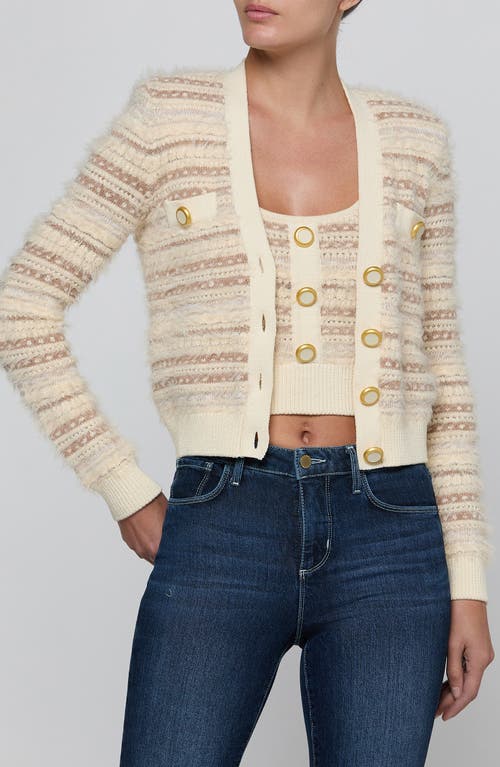 L'AGENCE L'AGENCE Ariadne Mix Stitch Cardigan