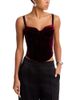 L'agence L'Agence Ariana Velvet Corset - 1