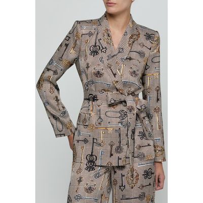 L'AGENCE L'AGENCE Aven Wrap Blazer