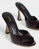 L'AGENCE L'AGENCE Avery V Mules Deep Port Croco - 5