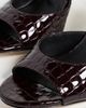 L'AGENCE L'AGENCE Avery V Mules Deep Port Croco - 6