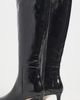 L'AGENCE L'AGENCE Baxter II Boots Black Wrinkle Patent - 4