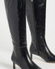 L'AGENCE L'AGENCE Baxter II Boots Black Wrinkle Patent - 5