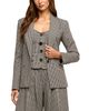L'agence L'Agence Blanche Houndstooth Blazer - 4