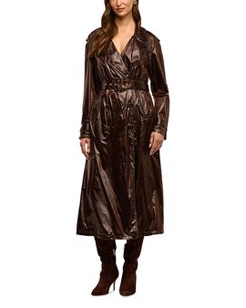 L'agence L'Agence Brinley Nylon Oversized Trench Coat