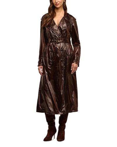 L'agence L'Agence Brinley Nylon Oversized Trench Coat