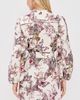 L'AGENCE L'AGENCE Butterfly Jungle Shirt Dress White Multi Butterfly - 3