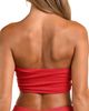 L'AGENCE L'AGENCE Cable Knit Midkini Bikini Top - 2