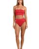 L'AGENCE L'AGENCE Cable Knit Midkini Bikini Top - 3