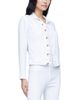 L'agence L'Agence Celine Slim Femme Linen Jacket - 4