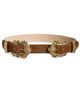 L'AGENCE L'AGENCE Chayenne Ornate Double Belt Tobacco Suede - 1