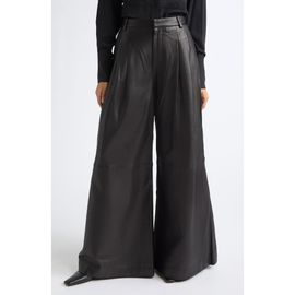 L'AGENCE L'AGENCE Chelsy Wide Leg Leather Pants