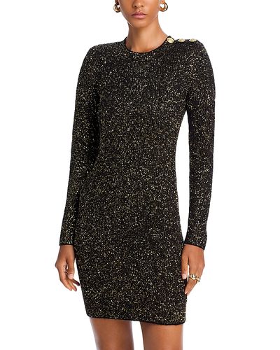 gabriella mini dress Gabriella Belted Cutout Halter Mini Dress - Black 8