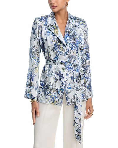 L'agence L'Agence Ciara Silk Robe Top