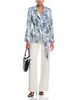 L'agence L'Agence Ciara Silk Robe Top - 2
