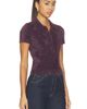 L'AGENCE L'AGENCE Cirrus Short Sleeve Crop Polo - 2