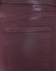 L'AGENCE L'AGENCE Clayton High Rise Wide Leg Faux Leather Jeans Deep Sangria Coated - 6