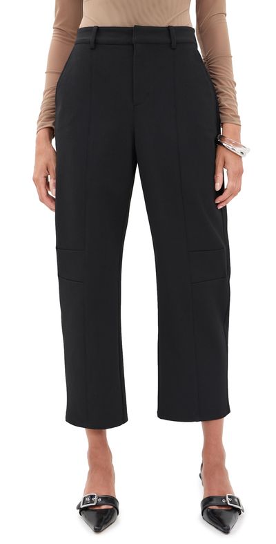 L'AGENCE L'AGENCE Colby Barrel Trousers Black