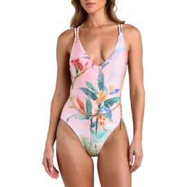 L'AGENCE L'AGENCE Colorful Palm Breana One-Piece Swimsuit