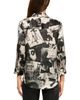 L'agence L'Agence Dani Collared 3/4 Sleeve Printed Silk Blouse - 6