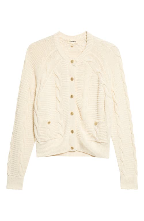 L'AGENCE L'AGENCE Darcy Cable Knit Cardigan