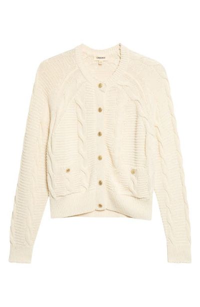 L'AGENCE L'AGENCE Darcy Cable Knit Cardigan