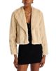 L'agence L'Agence Davy Faux Fur Jacket - 1
