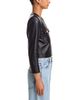 L'agence L'Agence Deidra Leather Collarless Jacket - 5