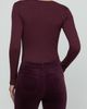 L'AGENCE L'AGENCE Elara Stretch Cotton & Modal Rib Bodysuit - 2
