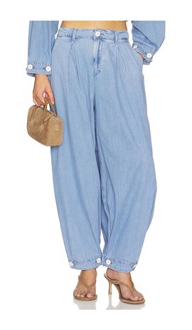 L'AGENCE L'AGENCE Elias Convertible Wide Leg Jeans