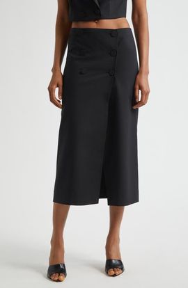 L'AGENCE L'AGENCE Febe Tuxedo Pencil Skirt