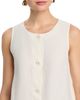 L'agence L'Agence Foster Sleeveless A Line Linen Top - 4